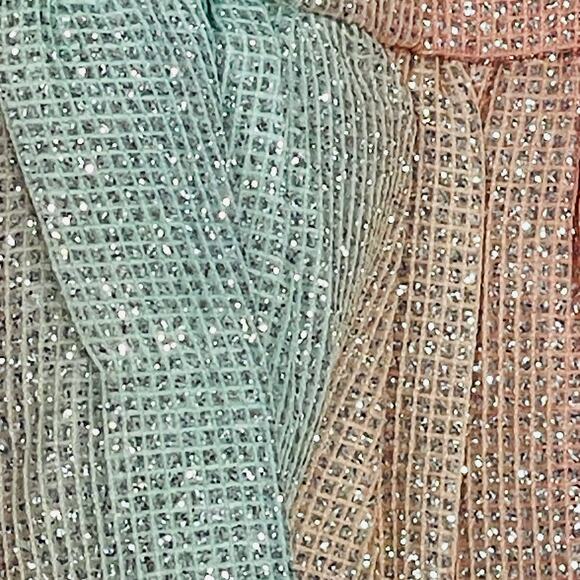 NWT Isobella & Chloe 4T Pink Shimmer Tiered Dress - Picture 3 of 5